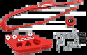TMデザインワークス チェーンガイド&スライダー レッド #DCK-OR14-RD TM Design Works Chain Guide and Slider Red #DCK-OR14-RD 【並行輸入品】