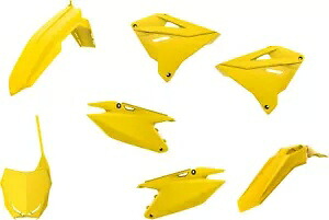 Polisport プラスチックキット イエロー #90868 Polisport Plastic Kit Yellow #90868 【並行輸入品】