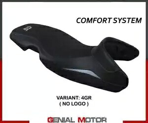 シート サドル カバー モーガン コンフォート システム グレー GR+ロゴ T.I. BMW F 650 GS 2000-2007 Seat saddle cover Mogan comfort system Gray GR+logo T.I. BMW F 650 GS 2000-2007 【並行輸入品】