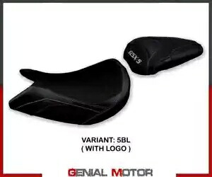 サドルカバー シートカバー リンディブラック BL+ロゴ T.I.スズキ GSX S 1000 2021-2023- Saddle cover seat cover Lindi black BL + logo T.I. for Suzuki GSX S 1000 2021-2023- 【並行輸入品】