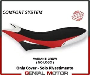 シート サドル カバー オーランド スペシャル コム レッド ホワイト T.I.DUCATI HYPERMOT 950 19-21 Seat saddle cover Orlando Special Com Red-White T.I.DUCATI HYPERMOT 950 19-21 【並行輸入品】｜カスタムパーツ WORLD倉庫