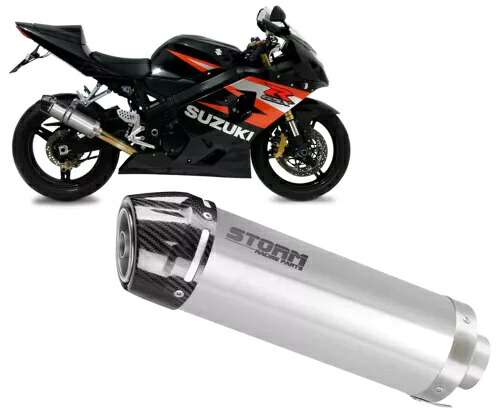 ボルトオン ストーム GP ST. SUZUKI GSX-R 600 2004 - 2005 用カーボンキャップ付きスチール BOLT-ON Storm GP ST. STEEL with carbon cap for SUZUKI GSX-R 600 2004 - 2005 【並行輸入品】