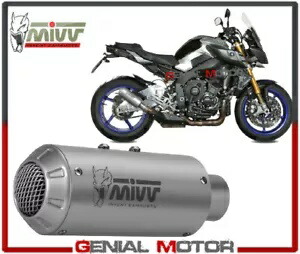 Mivv 承認エキゾーストマフラー M3 スチール ヤマハ MT-10 2016 - 2018用 Mivv Approved Exhaust Muffler M3 Steel for YAMAHA MT-10 2016 - 2018 【並行輸入品】