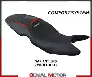 シートサドルカバー マイリコンフォートシステム レッド RD+ロゴ T.I. BMW F 800 R 2009-2020 Seat saddle cover Maili comfort system Red RD + logo T.I. BMW F 800 R 2009-2020 【並行輸入品】