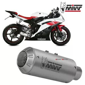 Mivv 排気マフラー MK3 Inox kat ヤマハ YZF 600 R6 2006 - 2016 Mivv Exhaust Muffler MK3 Inox kat for YAMAHA YZF 600 R6 2006 - 2016 【並行輸入品】