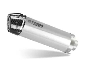 排気マフラーストーム GP ST.STEEL カーボンキャップスズキ GSX 650 F 2008 - 2015 Exhaust Muffler Storm GP ST.STEEL carbon cap for SUZUKI GSX 650 F 2008 - 2015 【並行輸入品】