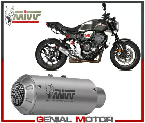 Mivv 承認エキゾーストマフラー M3 スチール ホンダ CB 1000 R 2018 18用 Mivv Approved Exhaust Muffler M3 Steel for HONDA CB 1000 R 2018 18 【並行輸入品】