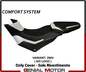シート サドル カバー Praga 1 Com ホワイト(WH)T.I.ドゥカティ ムルティストラーダ 950 2017-2021 Seat saddle cover Praga 1 Com White(WH)T.I. DUCATI MULTISTRADA 950 2017-2021 【並行輸入品】