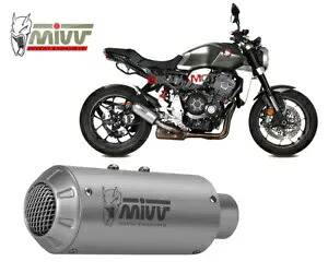 Mivv 承認エキゾーストマフラー MK3 スチール ホンダ CB 1000 R 2018 - 2023用 Mivv Approved Exhaust Muffler MK3 Steel for HONDA CB 1000 R 2018 - 2023 【並行輸入品】