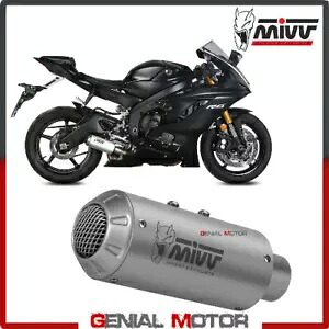 Mivv 排気マフラー MK3 Inox kat ヤマハ YZF 600 R6 2017 - 2019 Mivv Exhaust Muffler MK3 Inox kat for YAMAHA YZF 600 R6 2017 - 2019 【並行輸入品】