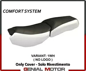 シートサドルカバー オリジナルカーボンカラーコム ホワイト(WH)T.I.BMW R 1200GS ADV 13-18 Seat saddle cover Original Carbon Color Com White(WH)T.I.BMW R 1200GS ADV 13-18 【並行輸入品】