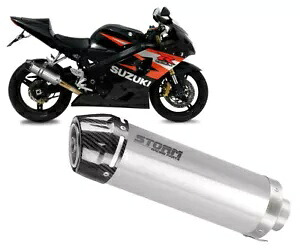 ボルトオン ストーム GP ST. SUZUKI GSX-R 750 2004 - 2005 用カーボンキャップ付きスチール BOLT-ON Storm GP ST. STEEL with carbon cap for SUZUKI GSX-R 750 2004 - 2005 【並行輸入品】