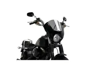 PUIG 21095H SFAIRED フロントガラス DARK NIGHT ハーレー ダイナ ボブ FXDB 2006 2017 L スモーク PUIG 21095H SFAIRED Windshield DARK NIGHT HARLEY DYNA BOB FXDB 2006 2017 L SMOKE 【並行輸入品】
