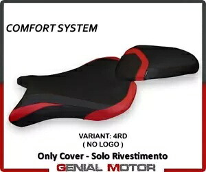 シートサドルカバー Molina 1 Com レッド(RD)T.I.トライアンフ ストリート トリプル 2017-2021 Seat saddle cover Molina 1 Com Red(RD)T.I. TRIUMPH STREET TRIPLE 2017-2021 【並行輸入品】