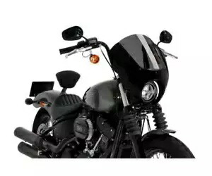Puig フロントガラス ダークスモーク 21213F ハーレーダビッドソン ソフテイル ストリート ボブ 2021 2023 Puig Windshield Dark Smoke 21213F HARLEY DAVIDSON SOFTAIL STREET BOB 2021 2023 【並行輸入品】