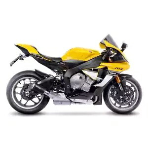 マフラー レオビンス Lv-10 ブラック ステンレススチール ヤマハ Yzf R1/M 2017 - 2023 Exhaust Leovince Lv-10 Black Stainless Steel Yamaha Yzf R1/M 2017 - 2023 【並行輸入品】