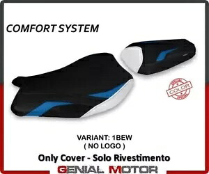 シートサドルカバー Paceco Special Com ブルーホワイト(BEW)T.I.SUZUKI GSX R 1000 17-21 Seat saddle cover Paceco Special Com Blue-White(BEW)T.I.SUZUKI GSX R 1000 17-21 【並行輸入品】