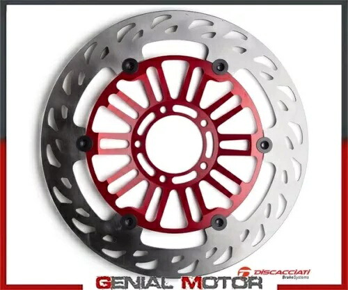 フロント フローティング ディスク DISCACCIATI トライアンフ ストリート トリプル 675 R FDR608 2009 2012 レッド Front Floating Disc DISCACCIATI Triumph STREET TRIPLE 675 R FDR608 2009 2012 Red 【並行輸入品】