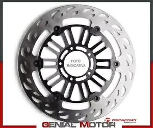 フロント フローティング ディスク DISCACCIATI トライアンフ ストリート トリプル 675 R FDR6 2009 2012 ブラック Front Floating Disc DISCACCIATI Triumph STREET TRIPLE 675 R FDR6 2009 2012 Black 【並行輸入品】