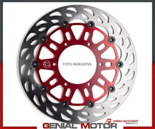 フロントフローティングディスクライト DISCACCIATI ホンダ VFR 800 FDR304 1984 - 2020 レッド Front Floating Disc Light DISCACCIATI for Honda VFR 800 FDR304 1984 - 2020 Red 【並行輸入品】
