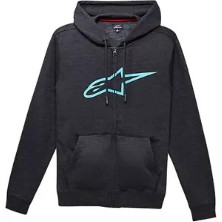 Alpinestars Ageless II ジップ パーカー - チャコール/ターコイズ - L 1038530521976L Alpinestars Ageless II Zip Hoodie - Charcoal/Turquoise - Large 1038530521976L 【並行輸入品】