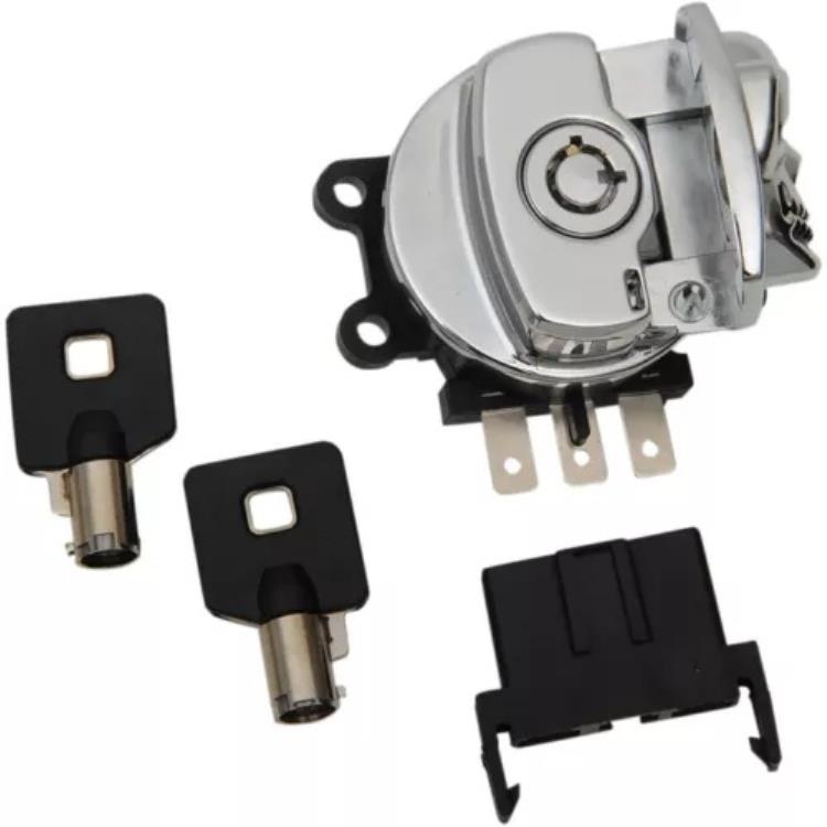 ドラッグスペシャリティーズ スカルイグニッションスイッチ クローム 03-13 2106-0422 Drag Specialties Skull Ignition Switch Chrome 03-13 2106-0422 【並行輸入品】