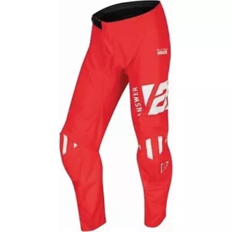 アンサー ユース シンクロン マージ パンツ - レッド/ホワイト - Y18 446428 Answer Youth Syncron Merge Pants - Red/White - Y18 446428 【並行輸入品】
