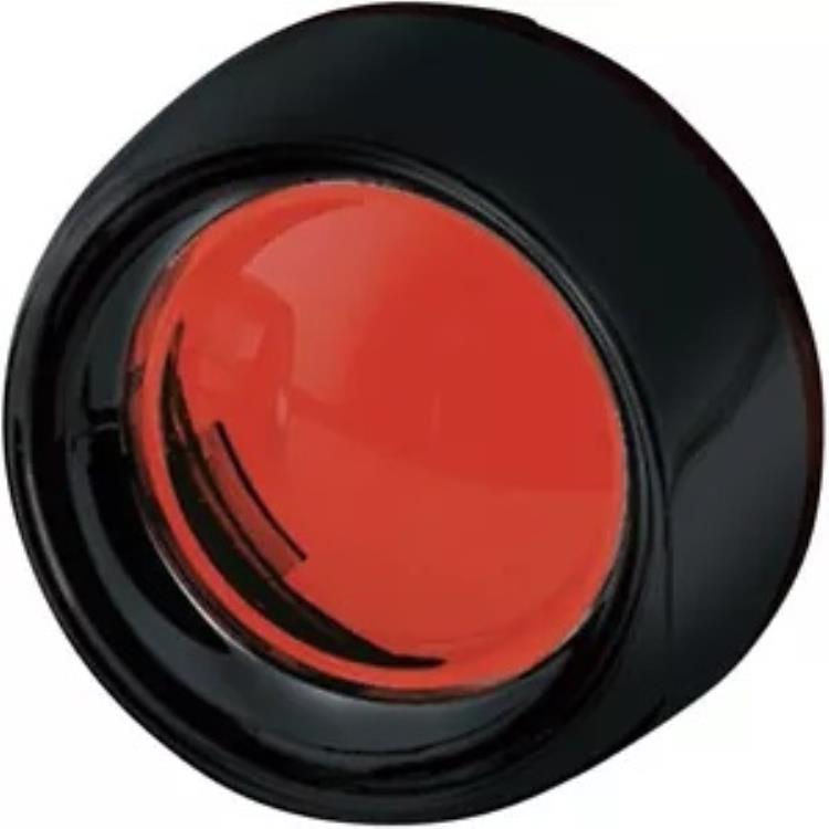 クリアキン ベゼル ディープディッシュ レッド 5482 Kuryakyn Bezel Deep Dish Red 5482 【並行輸入品】