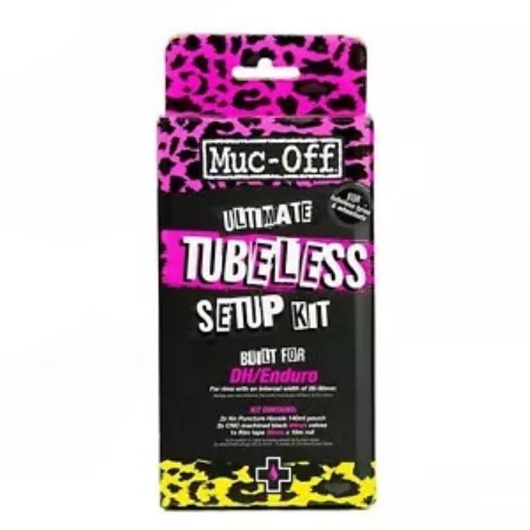 Muc-Off Ultimate チューブレス セットアップ キット - DH/トレイル/エンデューロ 20086 Muc-Off Ultimate Tubeless Setup Kit - DH/Trail/Enduro 20086 【並行輸入品】