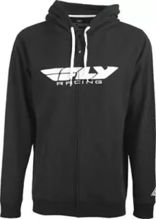 フライレーシング コーポレートジップアップパーカー ブラック SM 354-0190S FLY RACING CORPORATE ZIP UP HOODIE BLACK SM 354-0190S 【並行輸入品】