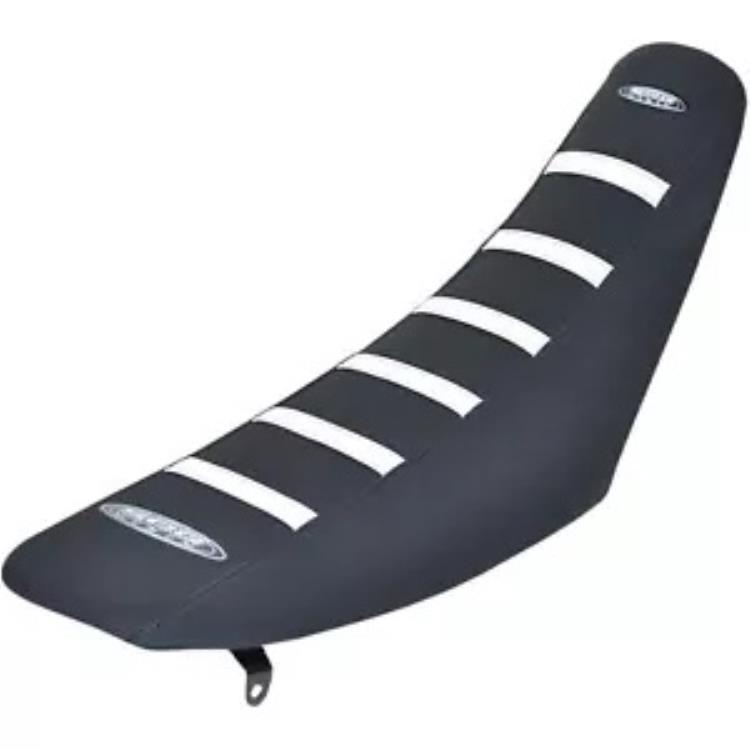 SDG コンポーネント 6 リブ シート カバー - ホワイト/ブラック - RMZ 250/450 95925WK SDG Components 6-Ribbed Seat Cover - White/Black - RMZ 250/450 95925WK 【並行輸入品】
