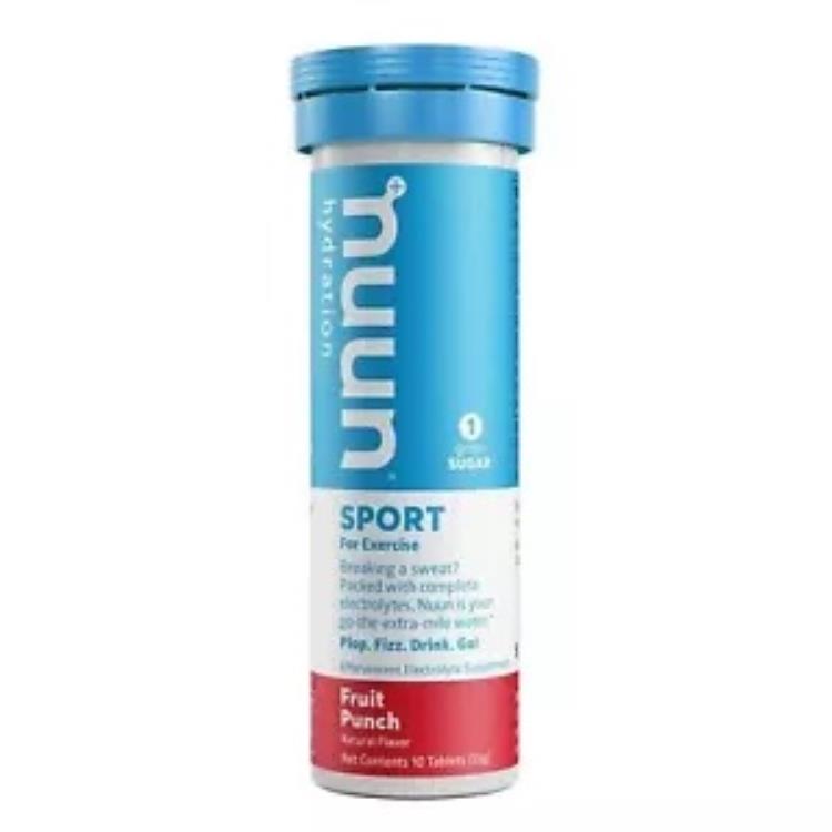 Nuun スポーツドリンクミックス - フルーツポンチ - 8 個入りボックス 840335-05 Nuun Sport Drink Mix - Fruit Punch - Box of 8 840335-05 【並行輸入品】