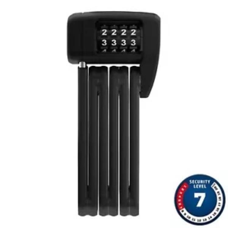Abus Bordo Lite Mini 6055C 折りたたみロック コンビネーション - 60cm 5mm - ブラック 62105 Abus Bordo Lite Mini 6055C Folding Lock Combination - 60cm 5mm - Black 62105 【並行輸入品】