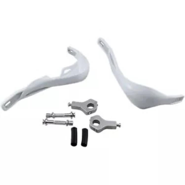 エムゴ ホワイト ハンドガード 79-97950 Emgo White Handguards 79-97950 【並行輸入品】