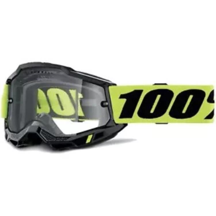 100% Accuri 2 Enduro MTB ゴーグル - ネオングリーン - クリアレンズ 50016-00008 100% Accuri 2 Enduro MTB Goggles - Neon Green - Clear Lens 50016-00008 【並行輸入品】