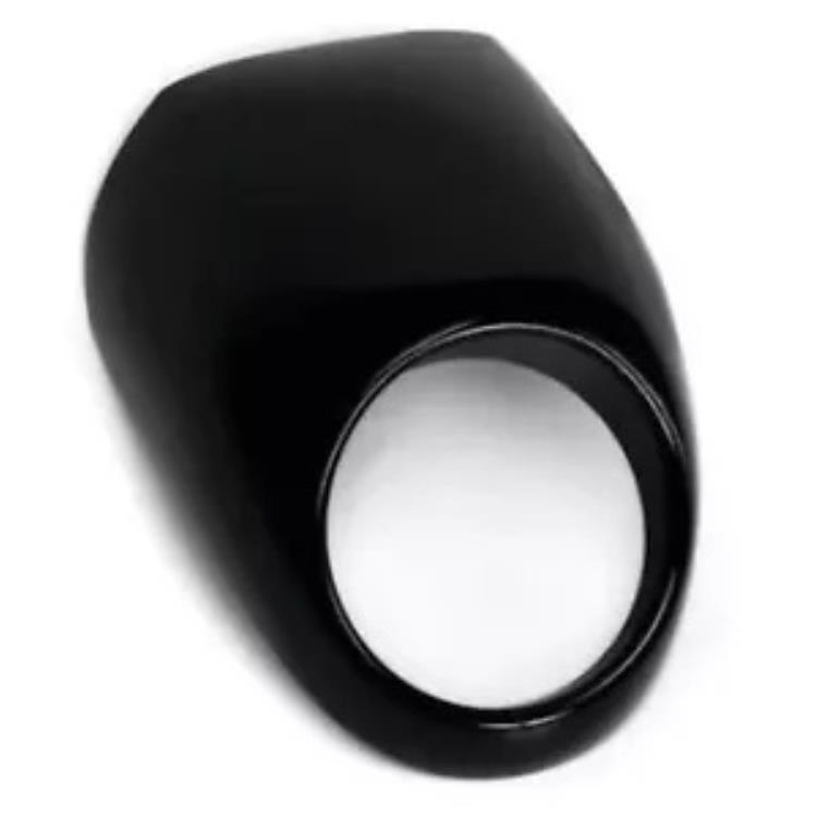 Puig フリー スピリット V ツイン用セミフェアリング - ブラック CUP001N Puig Free Spirit Semi-Fairing for V-Twin - Black CUP001N 【並行輸入品】