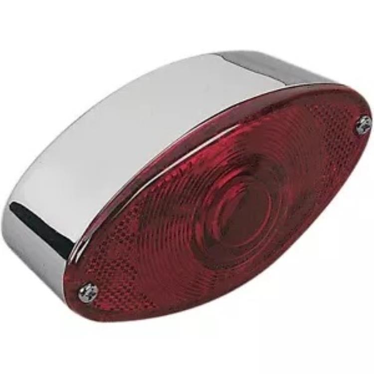 Drag Specialty テールライト - キャットアイ - レッドレンズ DS280455 Drag Specialties Taillight - Cat Eye - Red Lens DS280455 【並行輸入品】