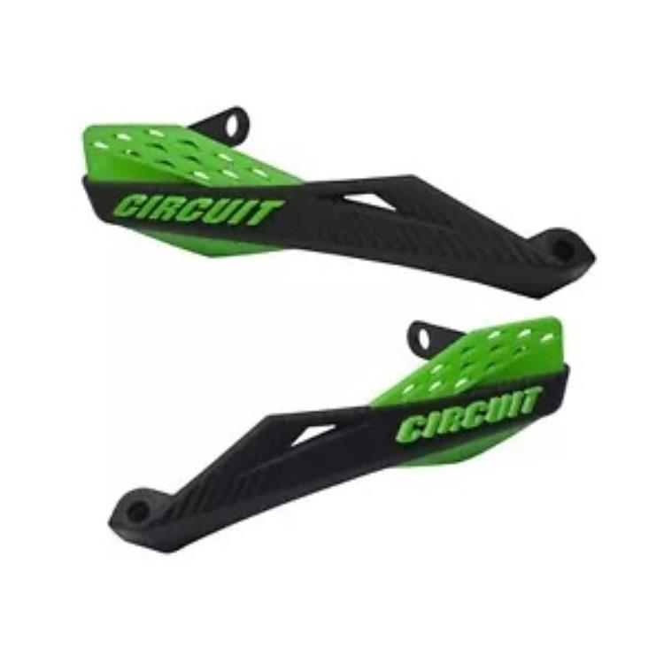 Fenix ハンドガード アルミニウム ハンドルバー用 - ブラック / グリーン PM080-217 Fenix Handguards for Aluminum Handlebar - Black / Green PM080-217 【並行輸入品】