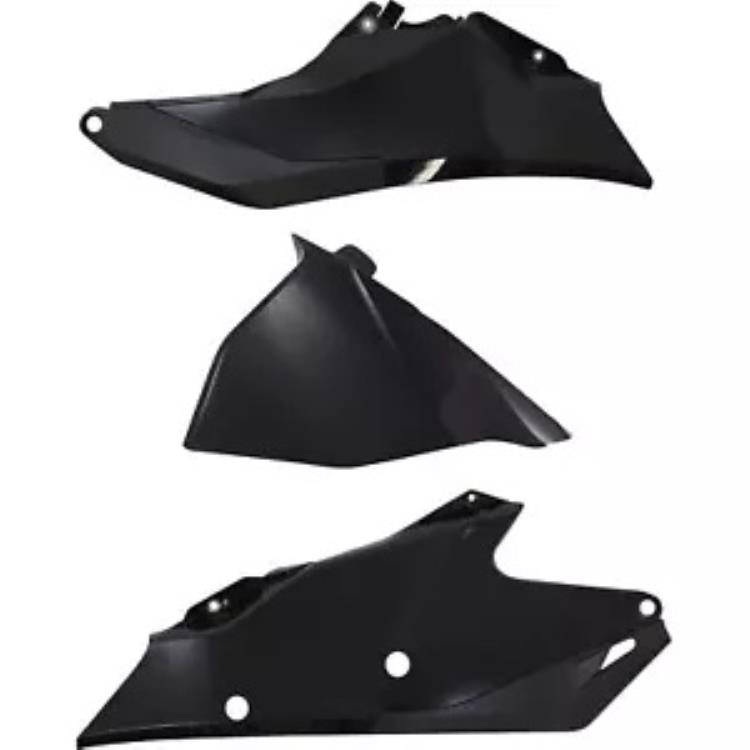 ガスガス用 UFO プラスチック サイド パネル - ホワイト GG07129-001 UFO Plastics Side Panels for GasGas - White GG07129-001 【並行輸入品】