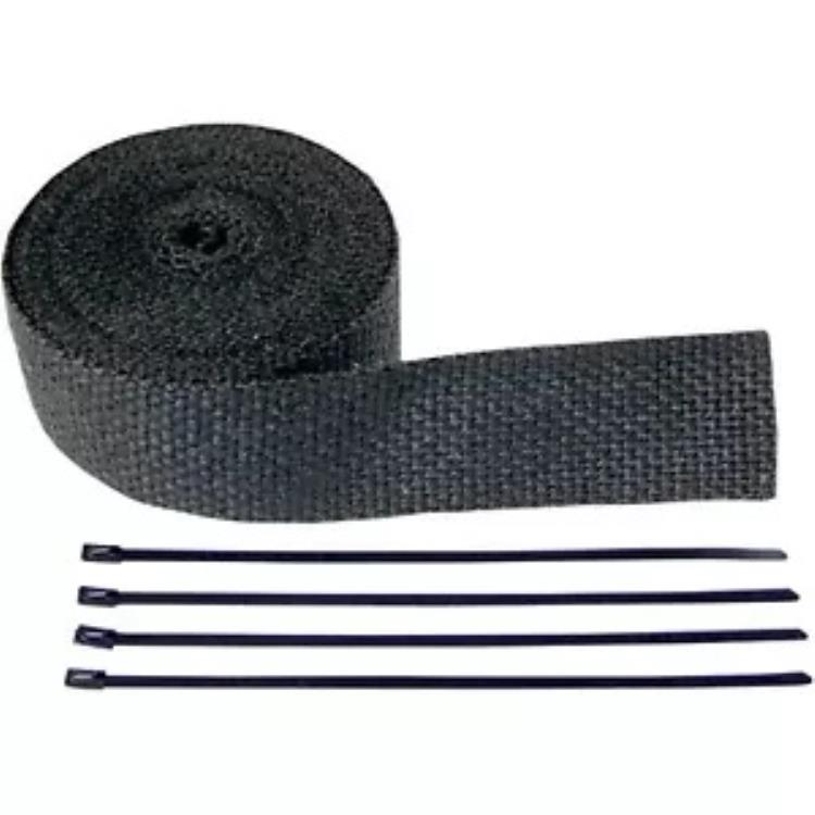 Cycle Performance エキゾースト ラップ キット - ブラック - 2x25 CPP/9042B Cycle Performance Exhaust Wrap Kit - Black - 2x25 CPP/9042B 【並行輸入品】