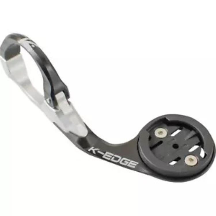 K-Edge Garmin Race ハンドルバー マウント: 31.8mm、ブラック/シルバー K13-1500R-31.8-BLK K-Edge Garmin Race Handlebar Mount: 31.8mm, Black/Silver K13-1500R-31.8-BLK 【並行輸入品】