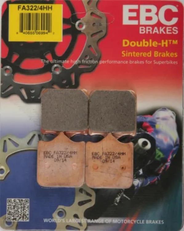 EBC ブレーキパッド FA322/4HH MC アプリリア EBC BRAKE PADS FA322/4HH MC Aprilia 【並行輸入品】