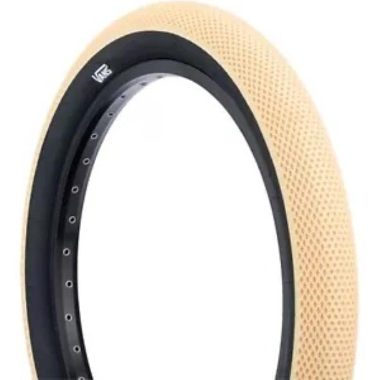 Cult X バン タイヤ - 20 x 2.4、クリンチャー、ワイヤー、クリーム/ブラック 05-TIRE-CV-2.40-CRM Cult X Vans Tire - 20 x 2.4, Clincher, Wire, Cream/Black 05-TIRE-CV-2.40-CRM 【並行輸入品】