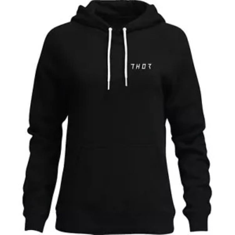 Thor レディース Trax プルオーバー パーカー - ブラック - XL 3051-1238 Thor Women's Trax Pullover Hoodie - Black - XL 3051-1238 【並行輸入品】
