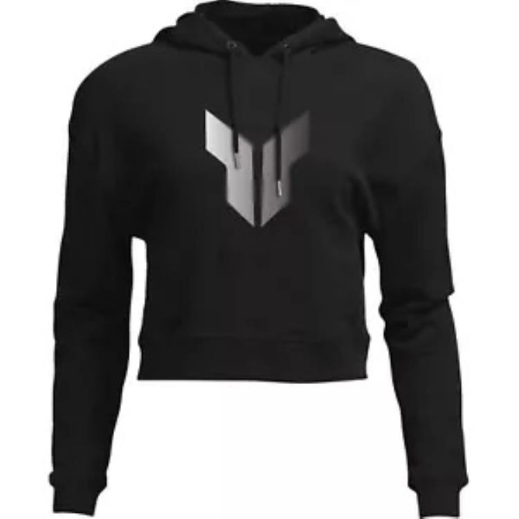 Thor レディース ノイズ プルオーバー クロップ パーカー - ブラック - S 3051-1245 Thor Women's Noise Pullover Crop Hoodie - Black - Small 3051-1245 【並行輸入品】