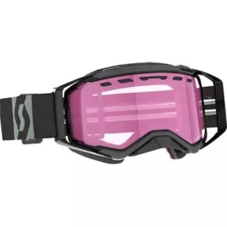 Scott Prospect Snow Cross ゴーグル - ブラック/グレー - ローズ 272846-1001134 Scott Prospect Snow Cross Goggle - Black/Gray - Rose 272846-1001134 【並行輸入品】 43,615円