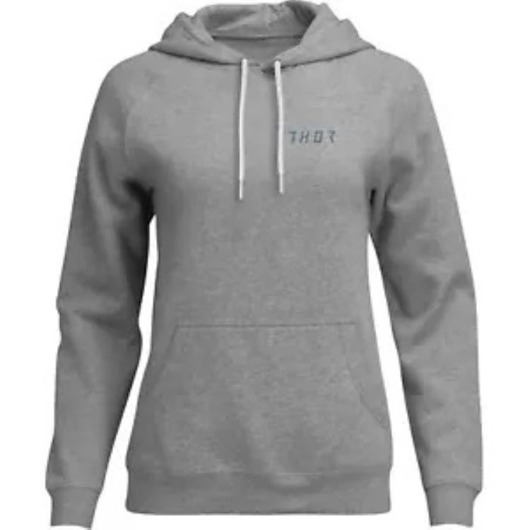 Thor レディース Trax プルオーバー パーカー - ヘザー ライト グレー - M 3051-1241 Thor Women's Trax Pullover Hoodie - Heather Light Gray - Medium 3051-1241 【並行輸入品】