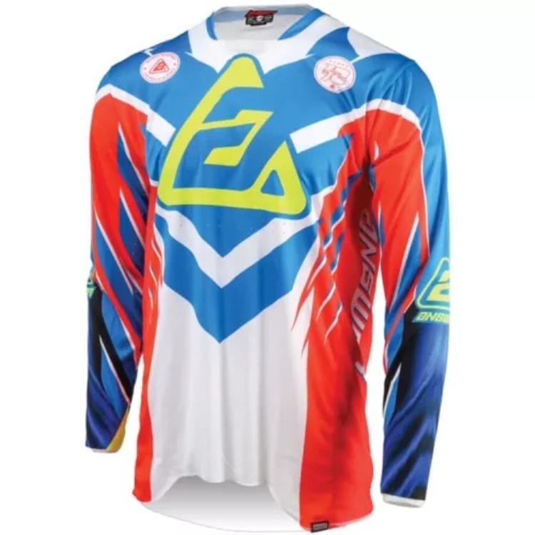 アンサー 25 エリート Xotic ジャージ - レッド/ホワイト/ブルー - L 442517 Answer 25 Elite Xotic Jersey - Red/White/Blue - Large 442517 【並行輸入品】
