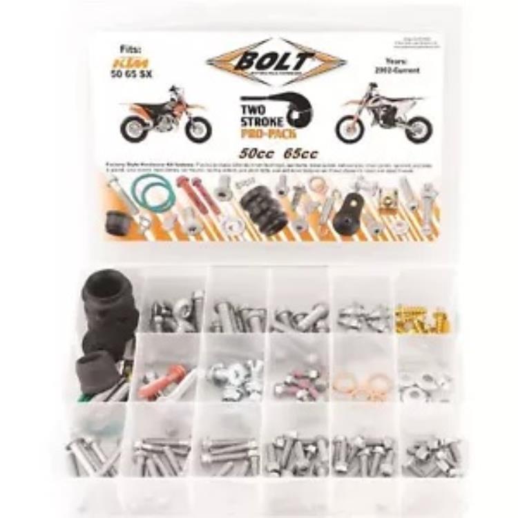 ボルト MC ハードウェア ユーロ スタイル 2 ストローク プロパック EUPP-50/65 Bolt MC Hardware Euro Style Two Stroke Pro-Pack EUPP-50/65 【並行輸入品】