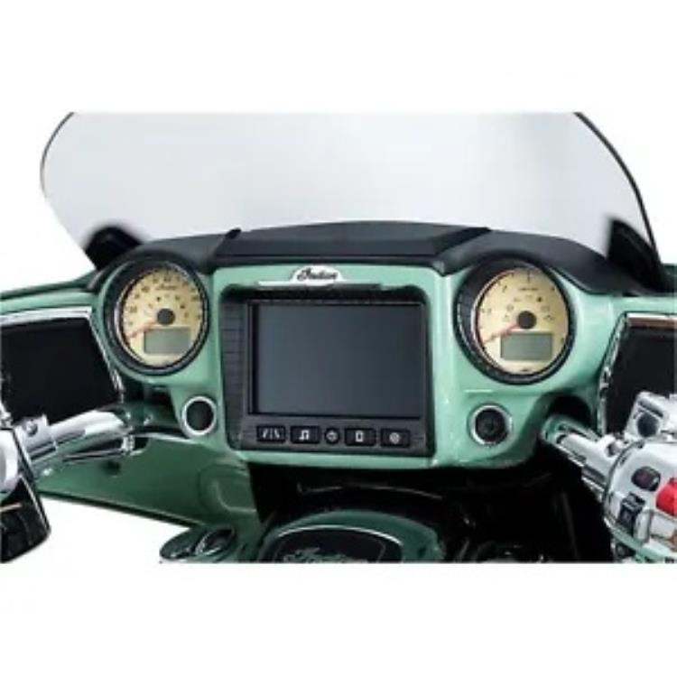 Kuryakyn アクセント ダッシュ トップ ブラック 5185 Kuryakyn Accent Dash Top Black 5185 【並行輸入品】